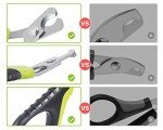 Pecute Curved Stainless Steel Pet Nail Clippers
