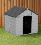 Gray Dog Kennel Shelter - Large, Two Styles