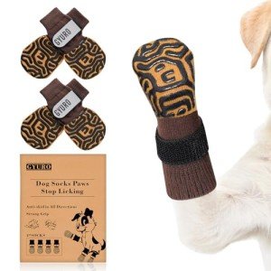 Anti-Slip Dog Socks for Paw Protection