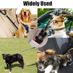 Adjustable Dog Car Harness with Seat Belt Clip