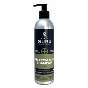 Pet Guru Natural Flea Prevention Shampoo for Dogs
