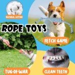 Speedy Panther 10-Pack Plush Dog Toy Set