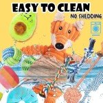 Speedy Panther 10-Pack Plush Dog Toy Set