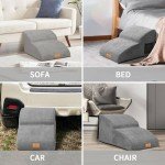 Non-Slip Dog Stairs for Bed and Sofa