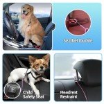 3-in-1 Chew Proof Dog Car Seat Belt