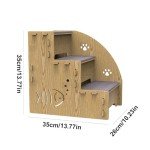 3-Step Pet Ramp for Small Dogs and Cats