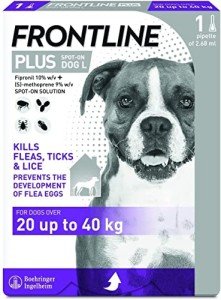 Frontline Plus Flea & Tick Treatment for Dogs
