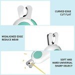 LED Dog Nail Clippers for Small Animals (Blue)