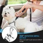 Adjustable Dog Car Seat Belt with Elastic Buffer