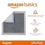Amazon Basics Leakproof Dog Training Pads, Pack of 120
