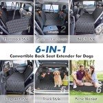 Dog Car Seat Extender & Waterproof Hammock Cover