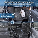 Dog Car Seat Extender & Waterproof Hammock Cover