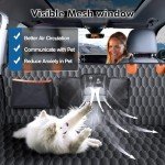 Dog Car Seat Extender & Waterproof Hammock Cover