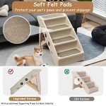Portable Folding Dog Steps with Non-slip Design