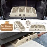 Portable Folding Dog Steps with Non-slip Design