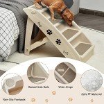 Portable Folding Dog Steps with Non-slip Design