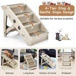 Portable Folding Dog Steps with Non-slip Design