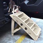 Portable Folding Dog Steps with Non-slip Design