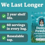 Natural Seaweed Dental Powder for Dogs