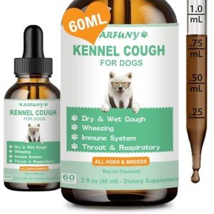 Natural Kennel Cough Drops for Dogs - Bacon Flavor