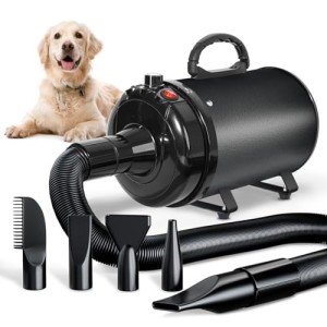 TRIGRAND 3000W Low Noise Dog Hair Dryer