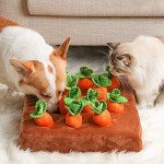 Gatphy Interactive Carrot Snuffle Mat for Dogs