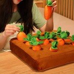 Gatphy Interactive Carrot Snuffle Mat for Dogs