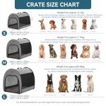 Petsfit 26.5 Inch Portable Dog Travel Crate