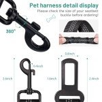 Adjustable Dog Seat Belts for Car Travel (3 Pcs)