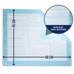 50 Highly Absorbent Puppy Training Pads - 45x60cm