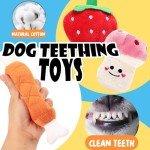 Speedy Panther Plush Squeaky Dog Toy Set