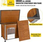 Weatherproof Insulated Dog House for Small Dogs