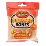 12 Natural Rawhide Bones for Dogs Bundle