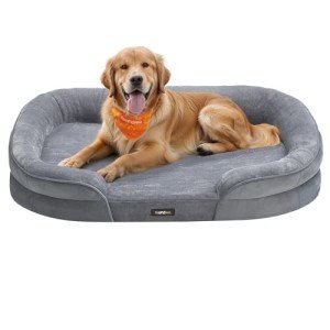 Large Orthopedic Dog Sofa Bed with Removable Cover