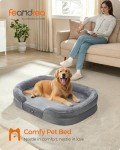 Large Orthopedic Dog Sofa Bed with Removable Cover