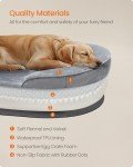 Large Orthopedic Dog Sofa Bed with Removable Cover