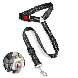 Adjustable Reflective Dog Car Seat Belt Harness
