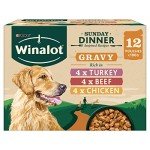 WINALOT Sunday Dinner Gravy Wet Dog Food 12x100g