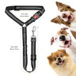 Adjustable Reflective Dog Car Seat Belt Harness