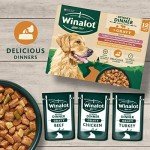 WINALOT Sunday Dinner Gravy Wet Dog Food 12x100g