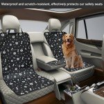 Breathable Dog Seat Cover for Cars and Trucks