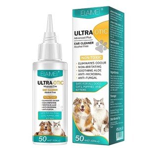 Dog Ear Cleaner for Infection, Itching & Odor Relief