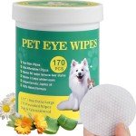 Extra Large Hypoallergenic Dog Eye Wipes 170XL