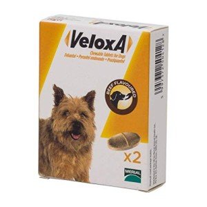 Veloxa Chewable Wormer for Dogs - 2 Tablets
