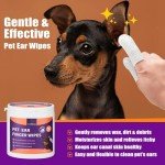 Ear Cleaning Wipes for Dogs and Cats (50 Count)