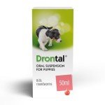 Drontal Liquid Wormer for Puppies - 50ml