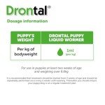 Drontal Liquid Wormer for Puppies - 50ml