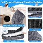 Luxury Plush Waterproof Dog Bed with Memory Foam