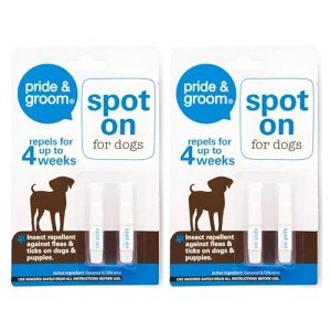 Dog Flea & Tick Treatment - 2 Pack Spot-On