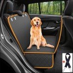 Dog Car Seat Cover Protector - Non-Slip Orange
